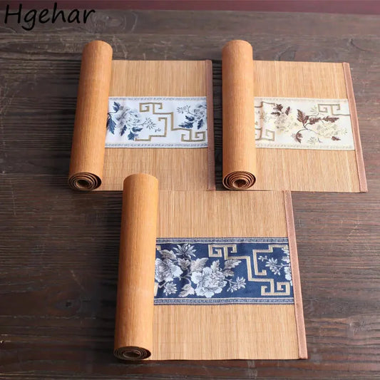 Chemin de table bambou naturel
