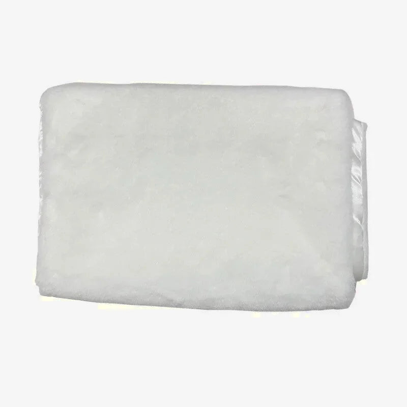 Chemin de table de fourrure de luxe format