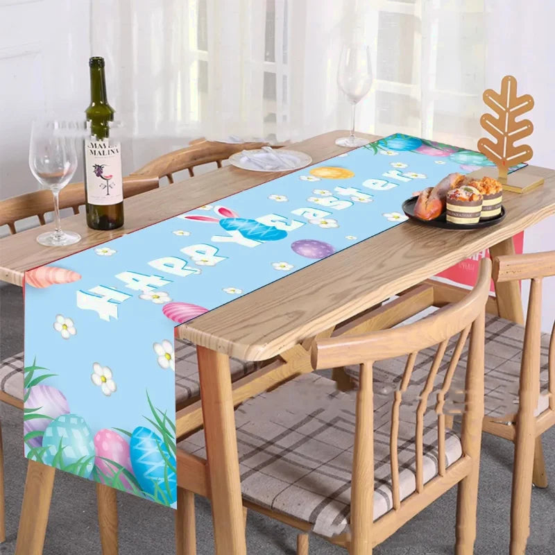 chemin de table happy easter