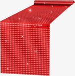 Chemin de Table Disco à Paillettes  – Effet Miroir Or/Argent - Vignette | setdetable