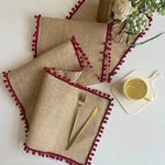 chemin de table en jute colorés - Vignette | setdetable