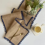 chemin de table en jute colorés - Vignette | setdetable