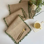 chemin de table en jute colorés - Vignette | setdetable