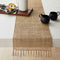 chemin de table en jute naturelle table