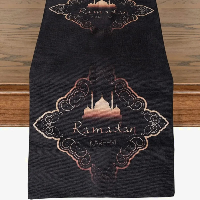 set ramadan kareem noir