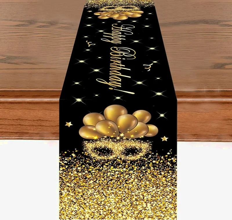 chemin de table ballon fete