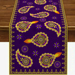 Chemin de table fêtes de Diwali inde - Vignette | setdetable