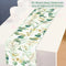 Chemin de table jungle eucalyptus pour communion