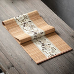 chemin de table en bambou - Vignette | setdetable