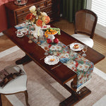 Chemin de Table Jacquard Floral royal - Vignette | setdetable