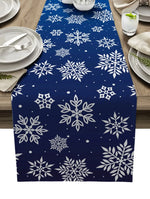 chemin de table flocon de neige noël - Vignette | setdetable