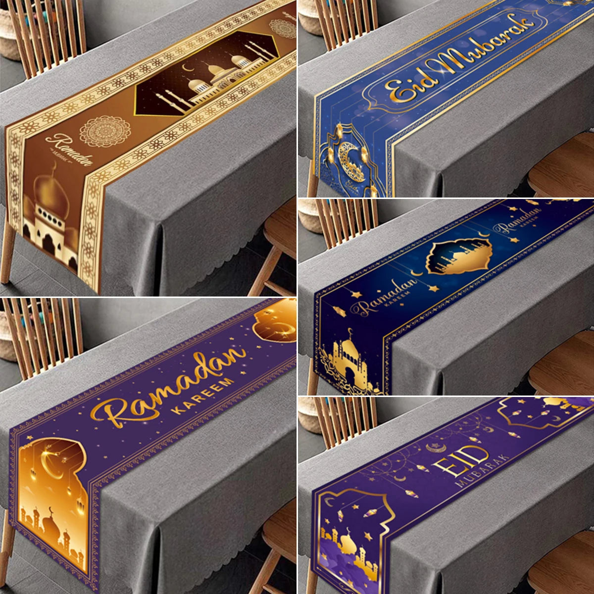chemin de table ramadan 5 variantes