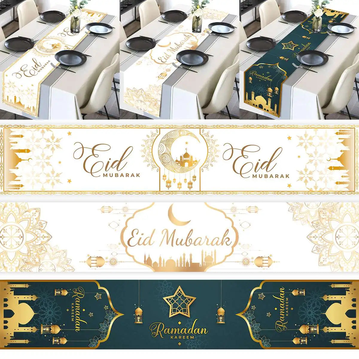 chemin de table ramadan variantes