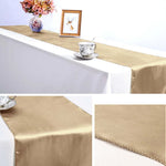 chemin de table satin doré - Vignette | setdetable
