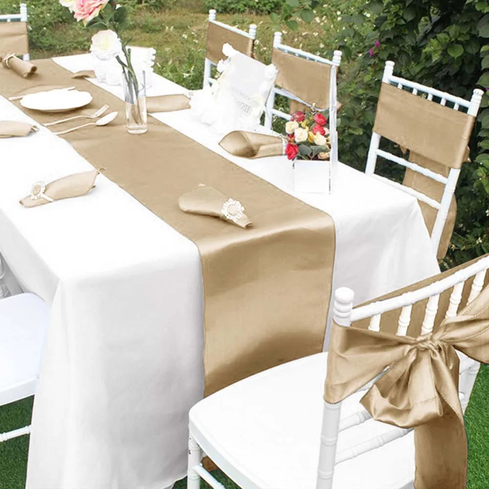 chemin de table satinmariage