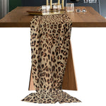 chemin de table à motif léopard - Vignette | setdetable