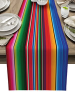 Chemin de Table Mexicain en Lin - Vignette | setdetable