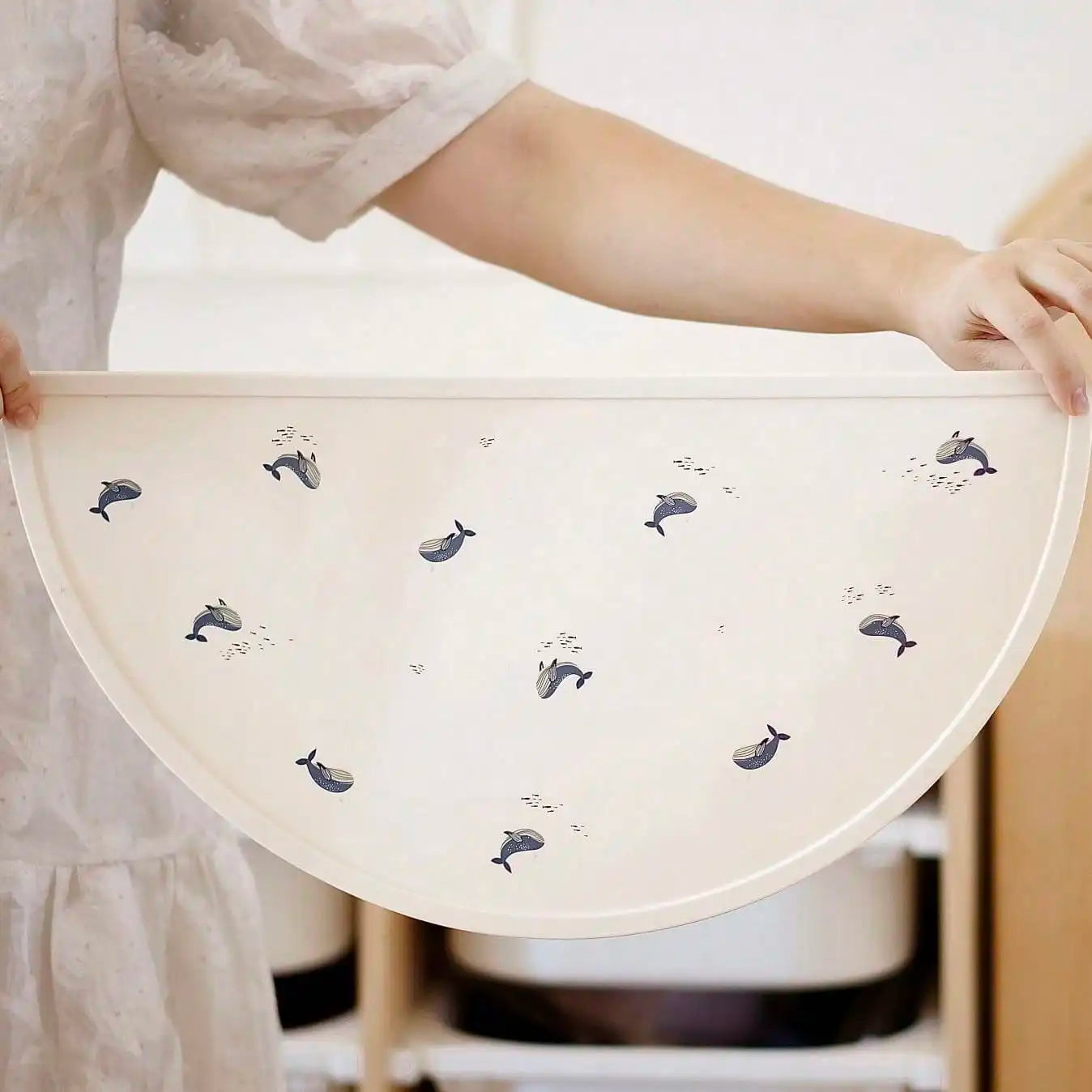 demi cercle set  enfant baleine 