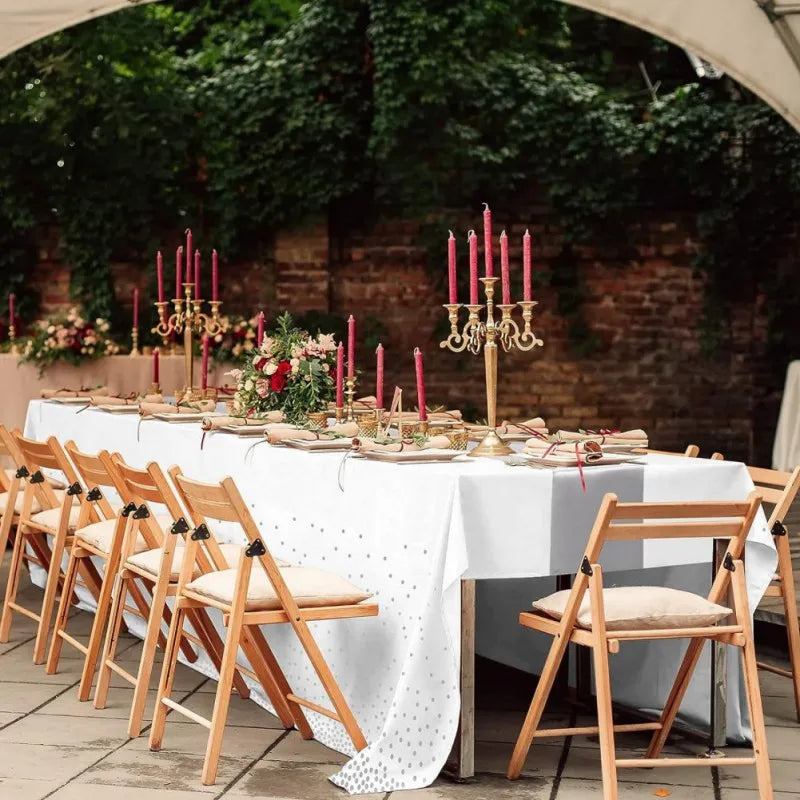 mariage chemin de table