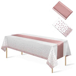 Chemin de table en satin imperméable - Vignette | setdetable