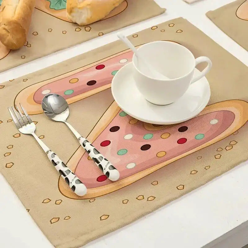 set de table alphabet