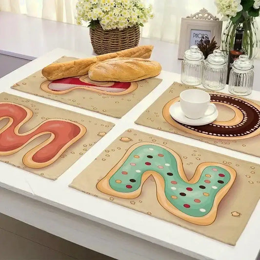 set de table alphabet