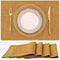 set de table blanc lavable