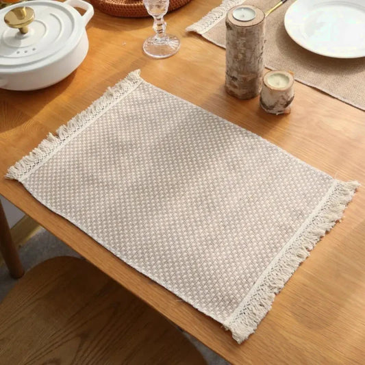 set de table coton doux