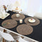set de table paille jute naturelle