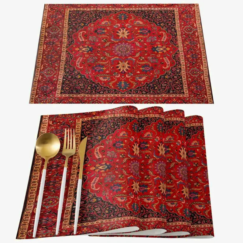 set de table persan cafe