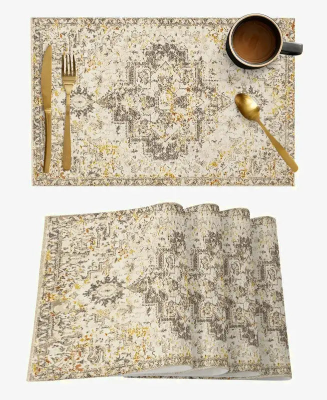 set de table persan cafe