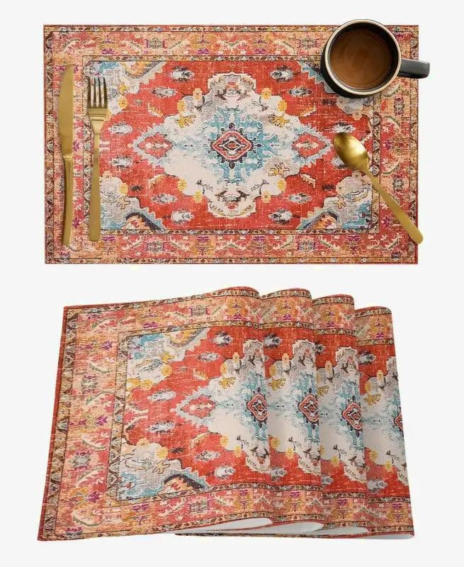 set de table persan cafe