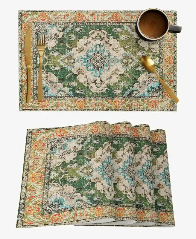 set de table persan cafe