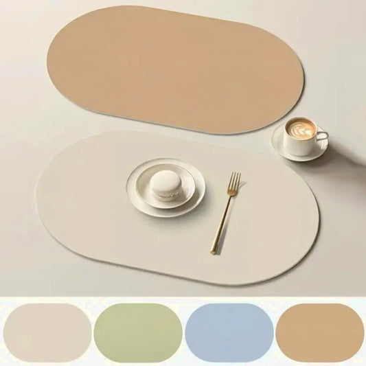 Set de table rigide couleurs pastels