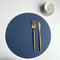 set de table rond colorés imperméables