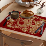 set de table chinois motif de dragon - Vignette | setdetable