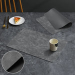 set de table cuir de vache réversible carré - Vignette | setdetable