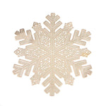 set de table flocon de neige noël - Vignette | setdetable