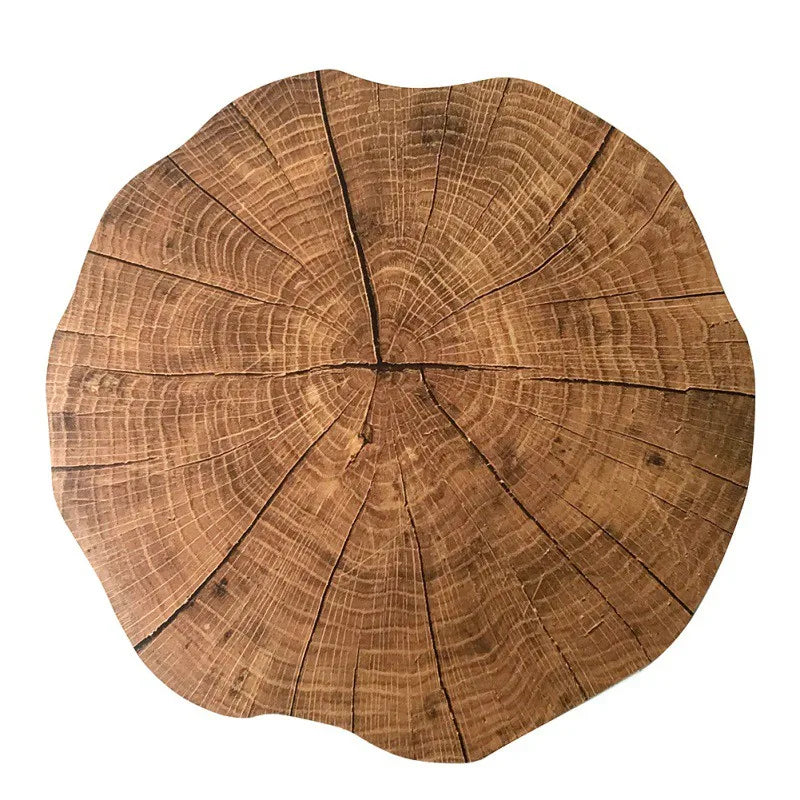 set de table imitation bois
