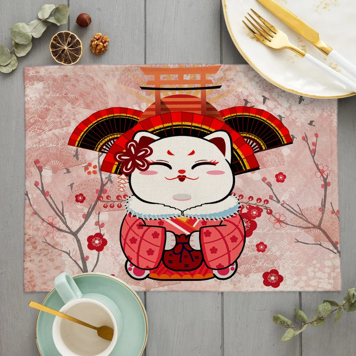 set de table japonais