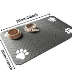 set de table pour animaux Caoutchouc Imperméable - Vignette | setdetable