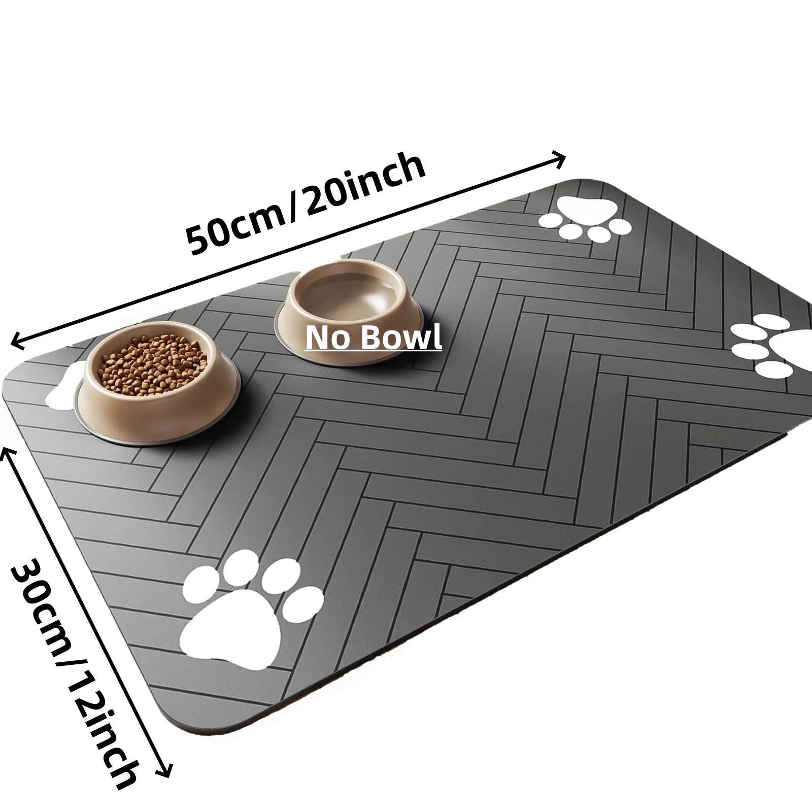 set de table pour animaux Caoutchouc Imperméable11