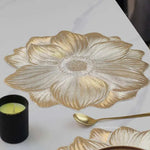 set de table résistant forme de lotus - Vignette | setdetable
