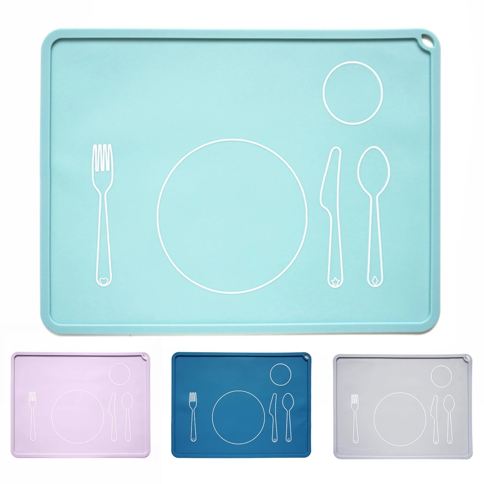 set de table réutilisable Montessori pour enfants