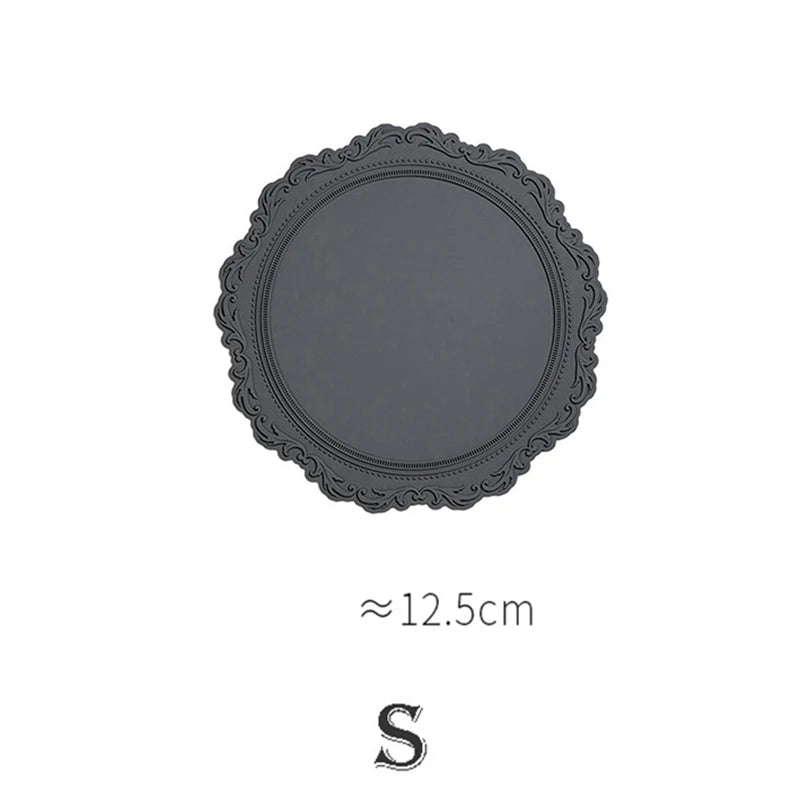 set de table silicone élégant gris s