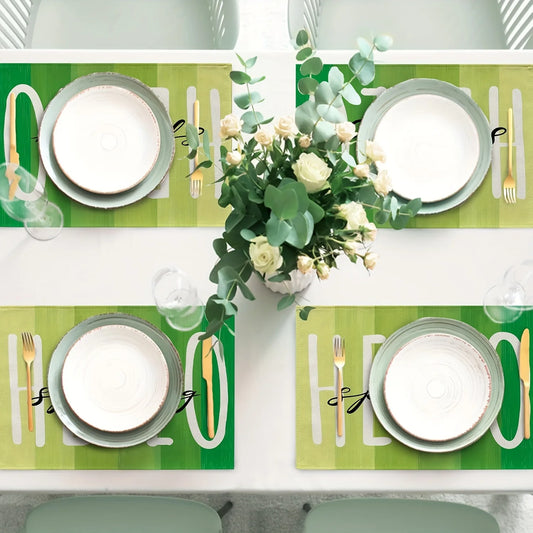 sets de table en lin "Spring Daisy